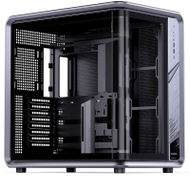 Karkasë PC Jonsplus BO400CG, ATX Mid Tower, xham i lakuar, gri gunmetal