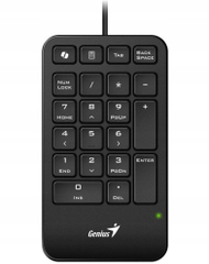Tastierë numerike Genius NumPad 125, USB C, me tast CoPilot, e zezë