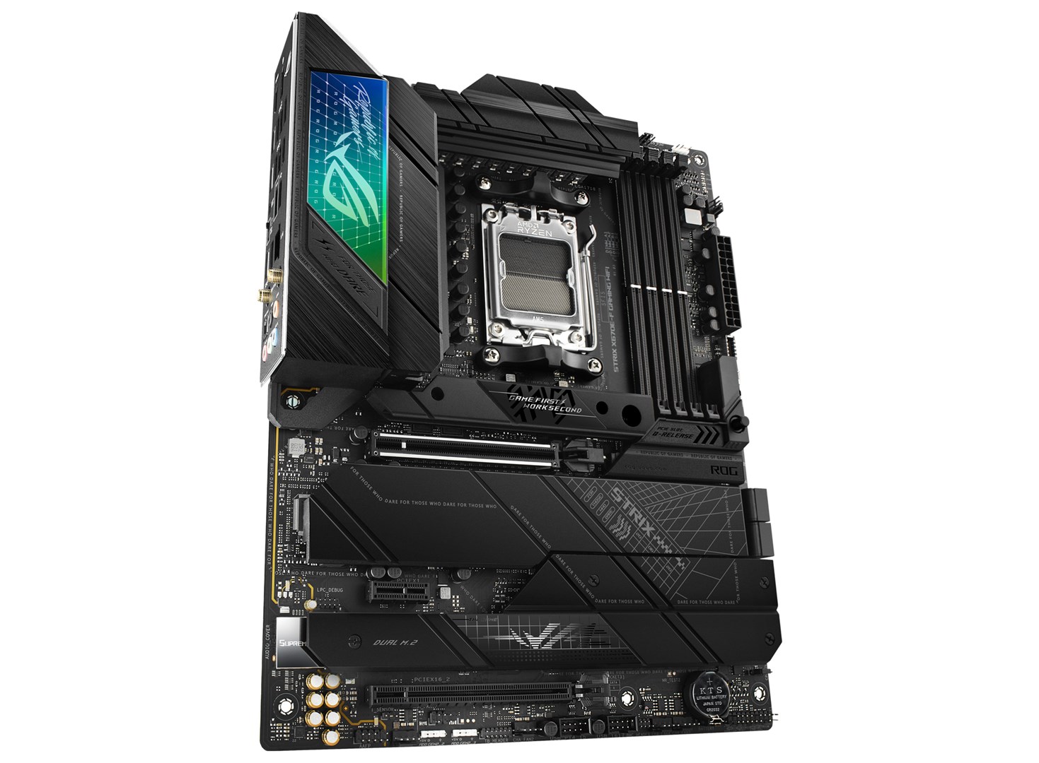 Pllakë amë ASUS ROG STRIX X670E-F Gaming WiFi AMD X670 Socket AM5 ATX