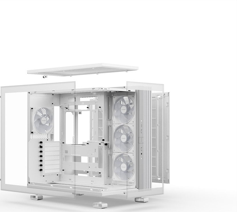 Kuti PC be quiet Light Base 600 LX, MIDI Tower, ARGB, e bardhë