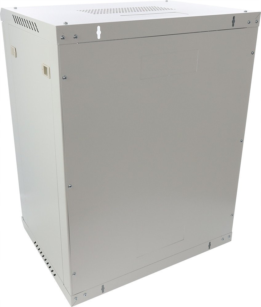 Kabinet RACK për mur RWA1864-G, 18U 19", 600x450 mm, gri