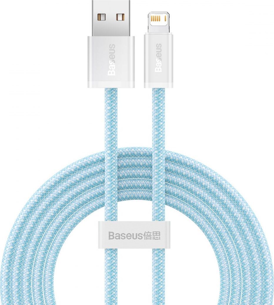 Kabllo USB Baseus, 2.4A, 1 m, e kaltër