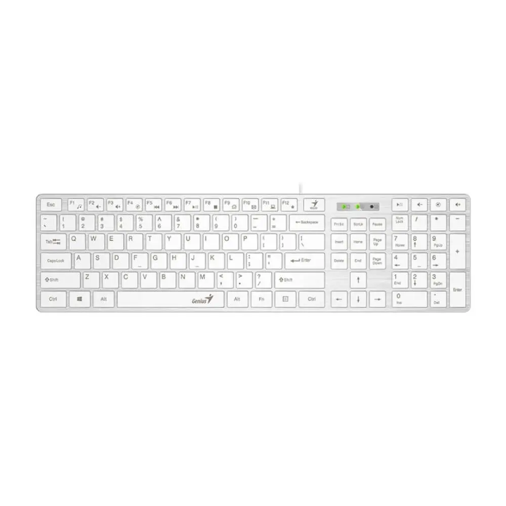 Tastierë Genius Slimstar 126, e bardhë