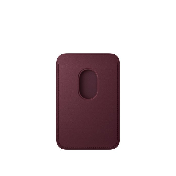 Apple iPhone FineWoven Wallet with MagSafe, Burgundy