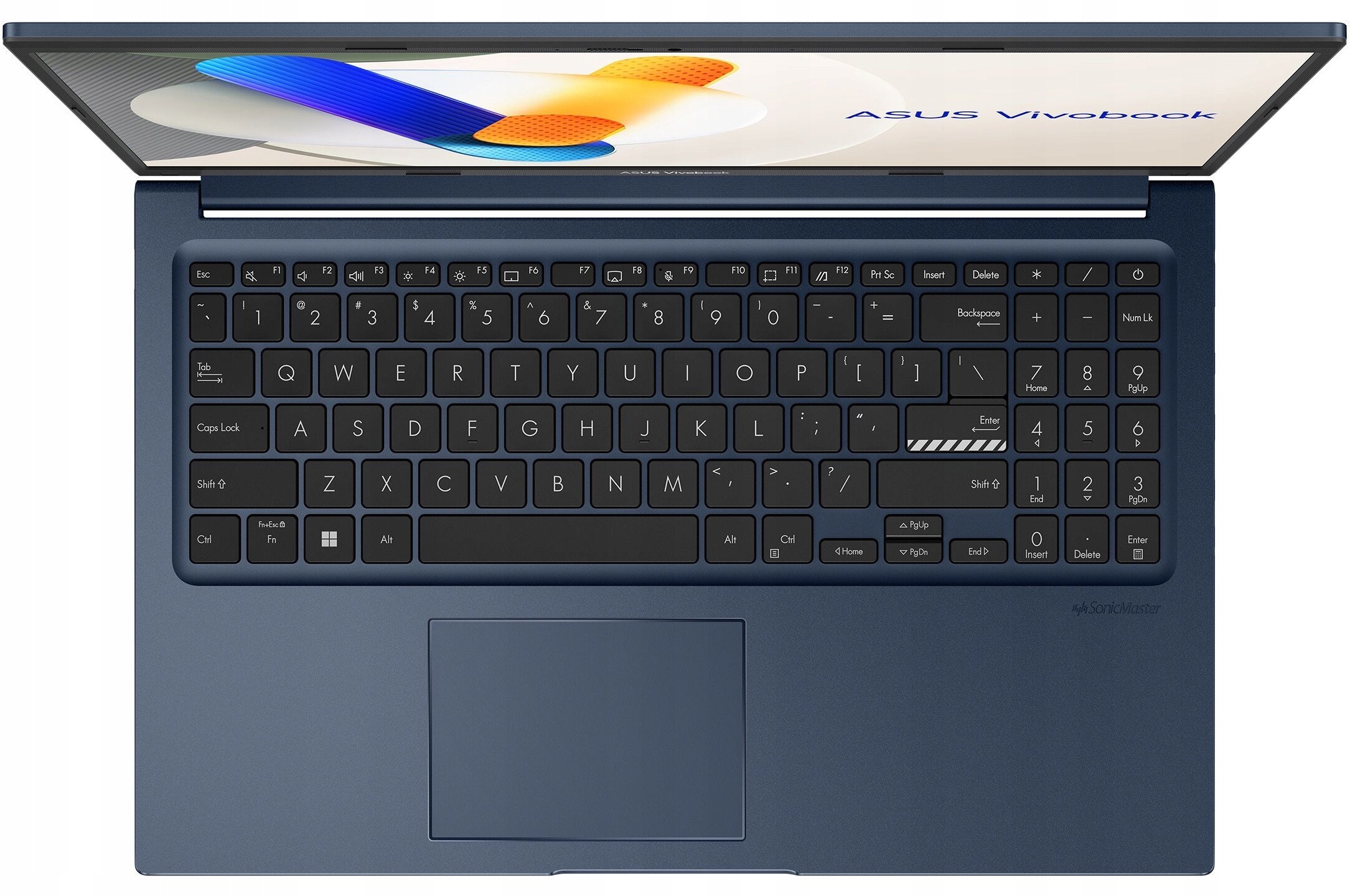 Laptop ASUS VivoBook 15 X1504VA, 15.6", i3 13th Gen, 16GB 512GB, blu