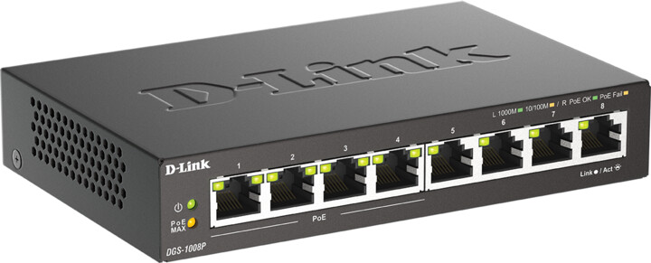 Switch D-Link DGS-1008P