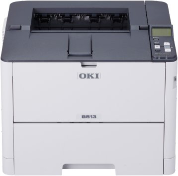 Printer LED mono A4 OKI B513dn, rrjetë, printim dupleks, i bardhë