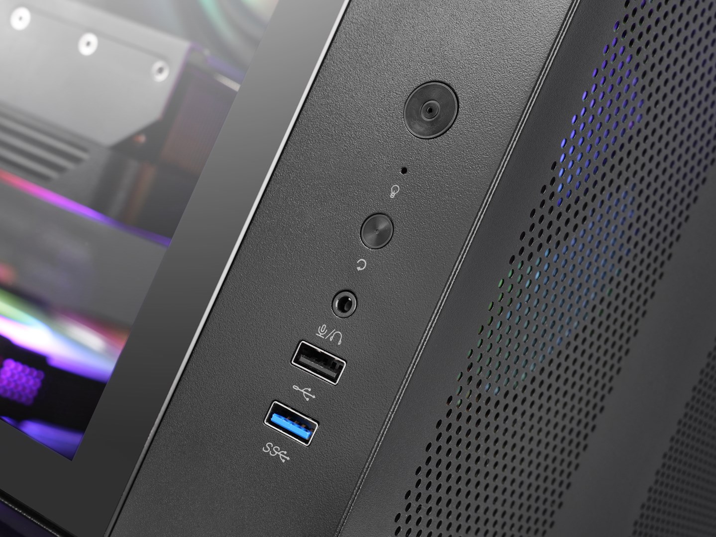 Kasë Tacens Mars Gaming MCV-ONE Midi Tower, e zezë