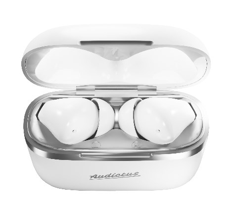 Dëgjuese Audictus Dopamine True Wireless Stereo, të bardha