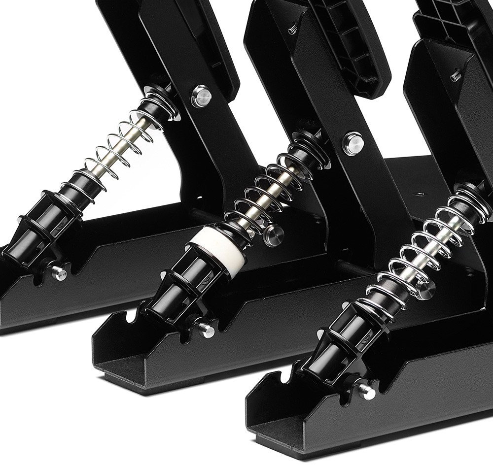 Pedale garash Thrustmaster Raceline Pedals III, set me 3 pedale, për PC dhe PlayStation dhe Xbox, të zeza