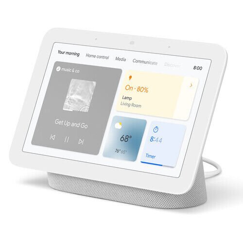 Паметен екран Google Nest Hub Gen 2, 7\", WiFi, бел