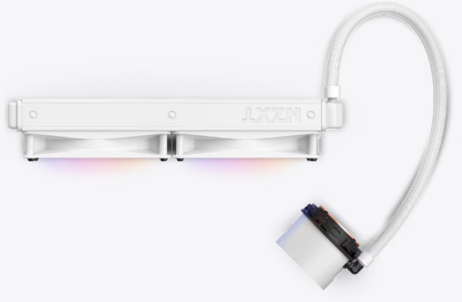 Ftohës NZXT Kraken 280 RGB, i bardhë