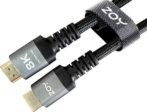 Kabllo ZOY HDMI - HDMI, 3m, standard 2.1 + Velcro ZCH3