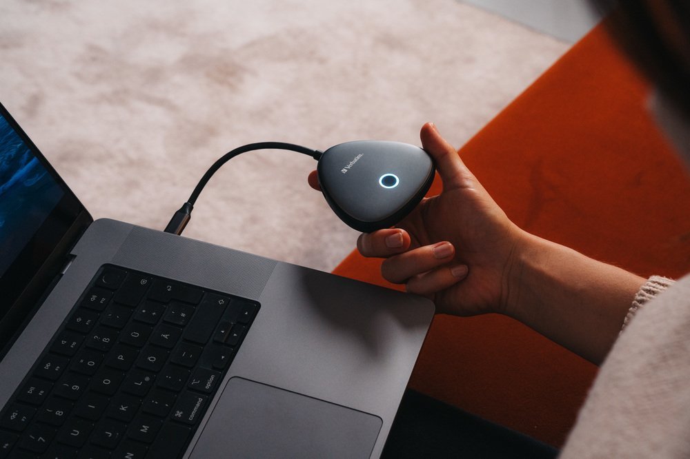 Adapter wireless për ekran Verbatim Share My Screen, USB C, 4K, i zi