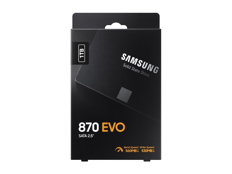 Disk SSD Samsung 870 EVO 1TB, 2.5", SATA 6 Gbps