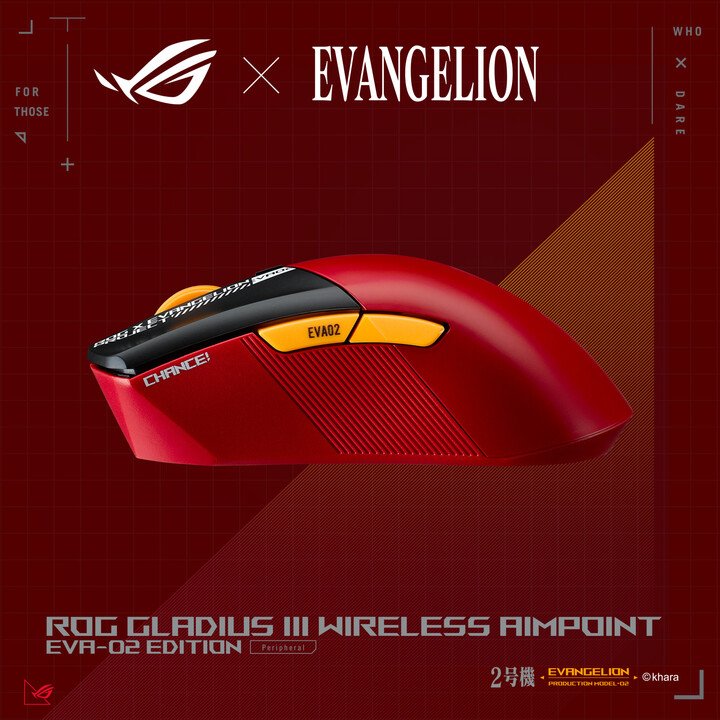 Maus Asus ROG GLADIUS III Wireless Aimpoint