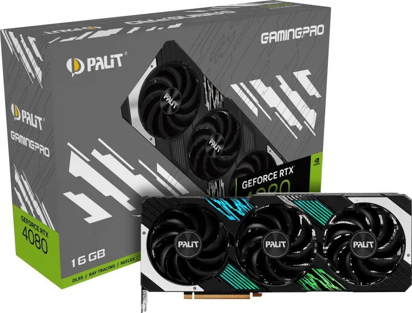 Kartelë grafike Palit GeForce RTX 4080 SUPER GamingPro 16GB GDDR6X