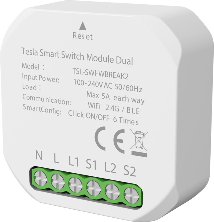 Modul i dyfishtë Tesla Smart Switch