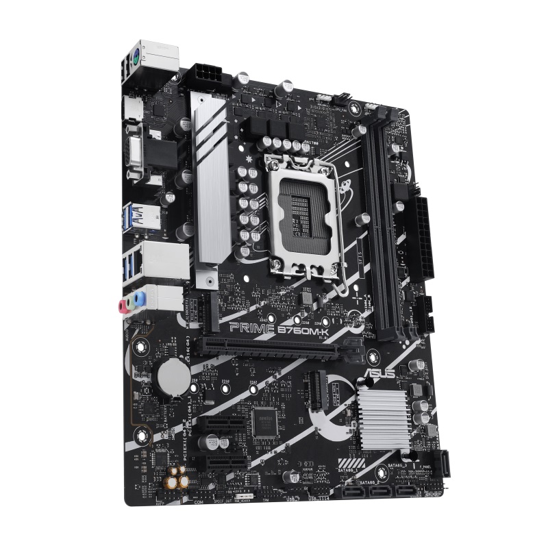 Pllakë amë ASUS PRIME B760M-K, LGA 1700, mATX