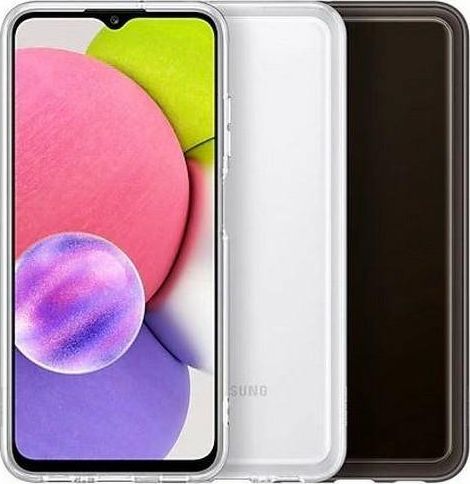Mbrojtëse telefoni Samsung Galaxy A03s EF-QA038TT, TPU, transparente