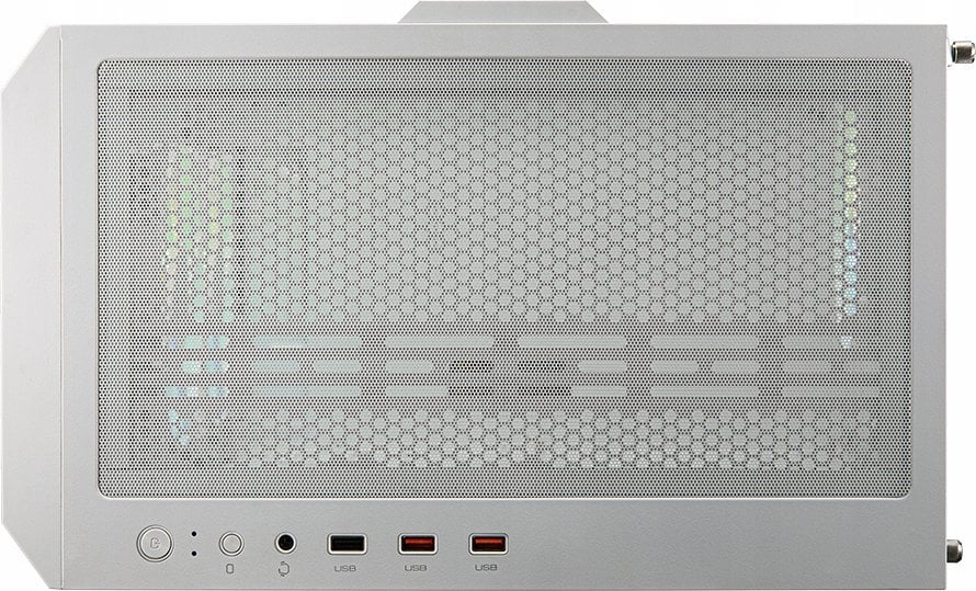 Куќиште за компјутер Cougar Airface RGB, бело, Midi Tower