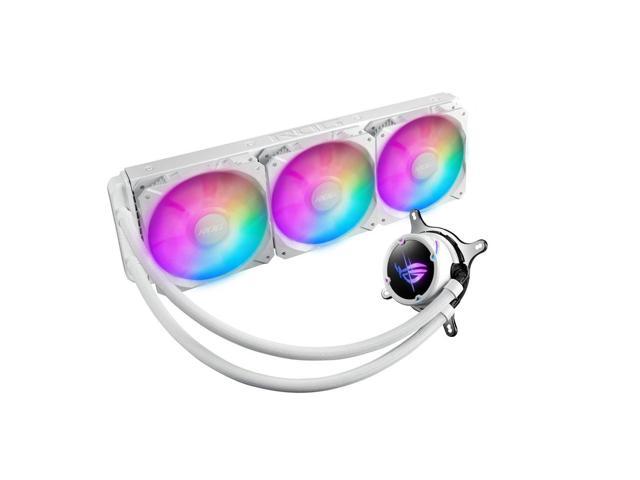 Ftohës uji AIO ASUS ROG Strix LC II 360 White Edition, 360mm, RGB, i bardhë