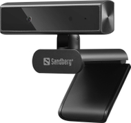 Webkamera Sandberg Face-ID Webcam Mini, Full HD 1080p, me mikrofon, e zezë