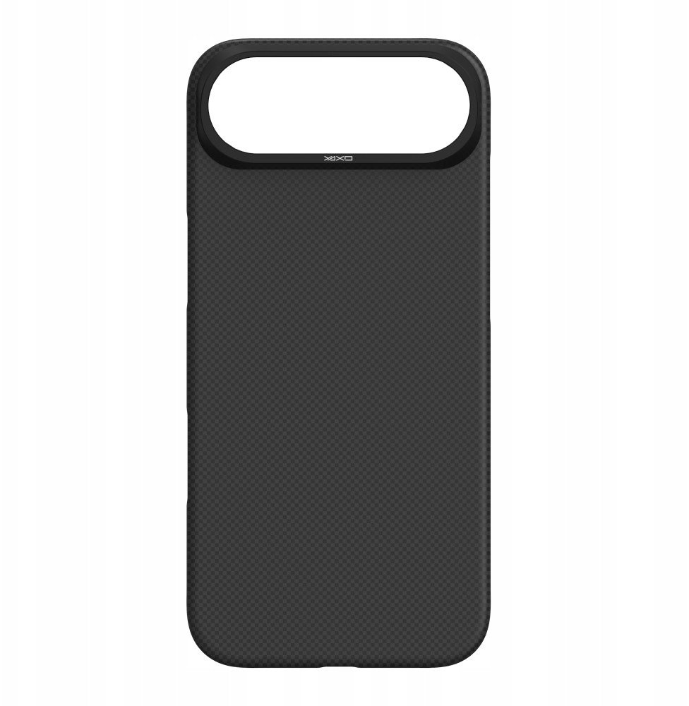 Mbështjellës YAXO Aramid Fiber Ultra Slim për iPhone Air, MagSafe, e zezë