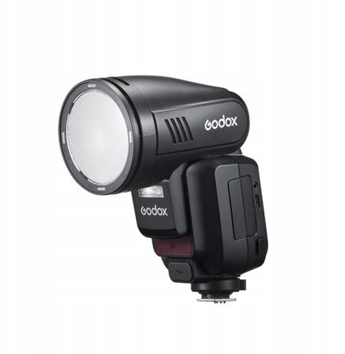 Blic fotografik Godox V100 për Nikon, 100Ws, TTL, i zi
