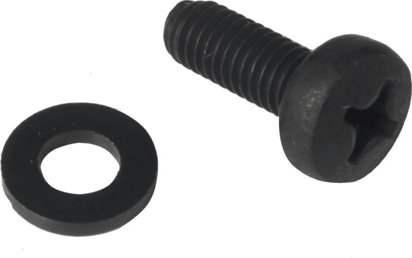 Set vida me rondele Caymon KS600, M6 x 16 mm, 100 copë, metalik