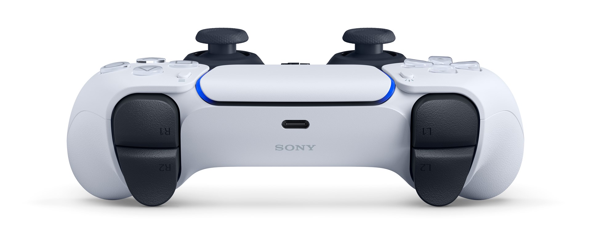 Kontroller Sony DualSense, PlayStation 5, Bluetooth, USB, e bardhë / zezë