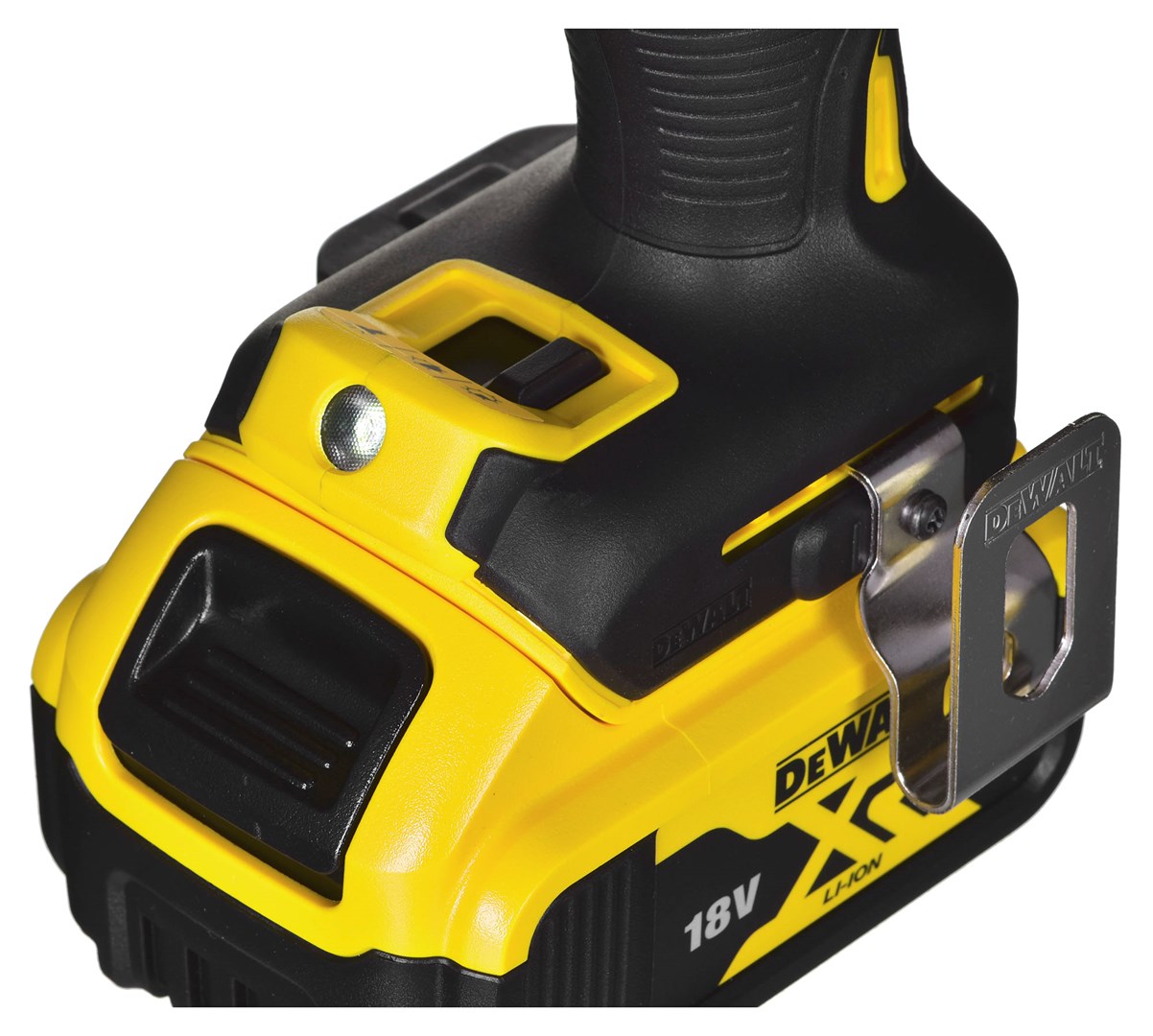 Set veglash pa kabllo Dewalt DCK266P2T QW, 18V, 2x 5.0Ah, i verdhë