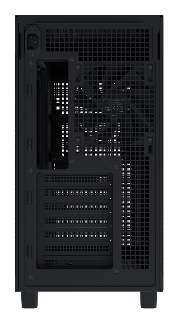Kutia kompjuterike Asus PRIME AP303 TG, xham i temperuar, e zezë