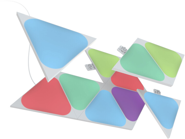 Panel dritash Nanoleaf, trekëndëshe, 10 copë