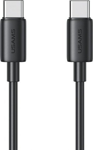 Kabllo USB C në USB C Usams SJ712, 60W, 1m, e zezë
