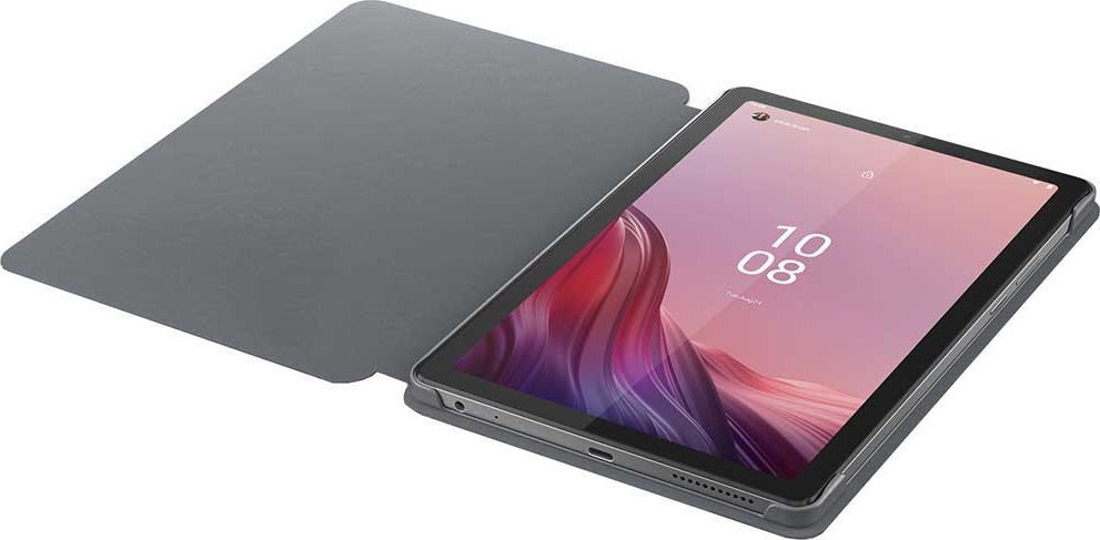 Këllëf tableti Lenovo Tab M9 Folio Cover, me mbrojtje ekrani, gri