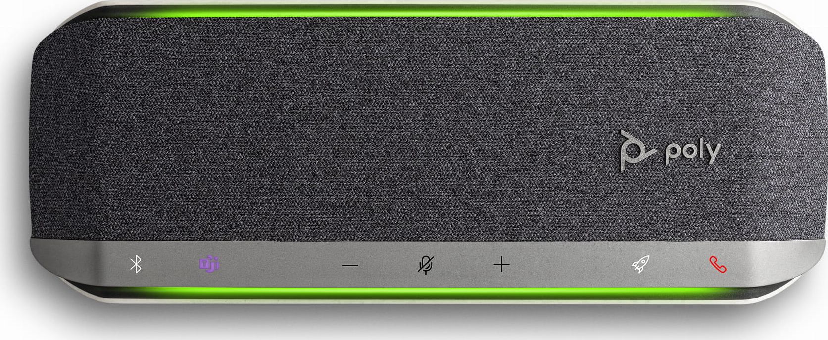 Bluetooth звучник Poly Sync 40 Plus, USB A C, батерија 20 часа, сив