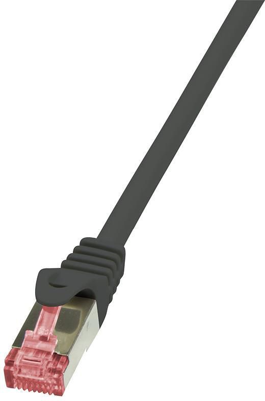 Кабел LogiLink Patchcord, kat. 6, S/FTP, PIMF, PrimeLine, 10m, црн
