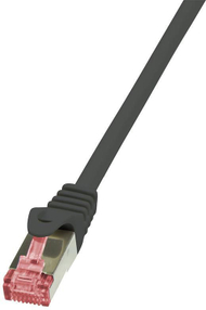 Kabllo LogiLink Patchcord, kat. 6,S/FTP, PIMF, PrimeLine, 10m, e zezë