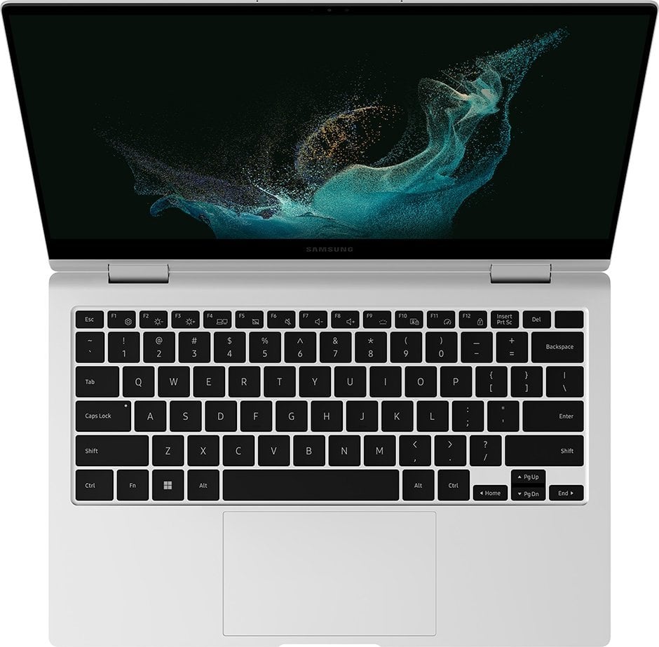 Laptop Samsung Galaxy Book2 360, 13,3", Intel Core i7-1260P, 16GB RAM, 512GB SSD