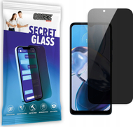 Xham mbrojtës privatësie GrizzGlass SecretGlass për Motorola Moto E22, anti gërvishtje, transparencë e lartë