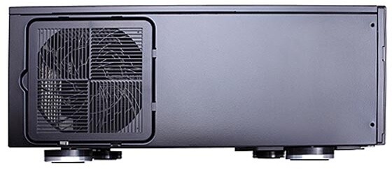 Kasë SilverStone GD07B Grandia, i zi