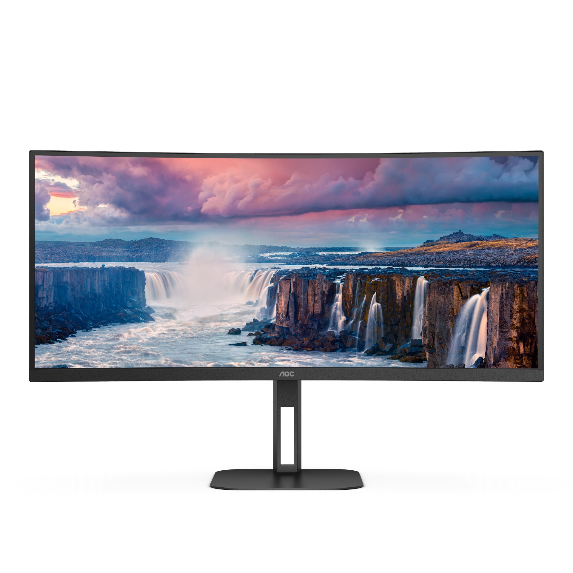 Monitor AOC V5 U34V5C/BK, 34", UltraWide QHD, 100Hz, i zi