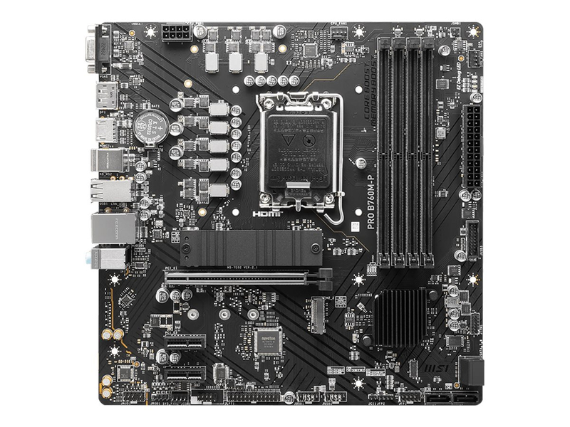 Pllakë amë MSI PRO B760M-P - DDR5, LGA1700, mATX