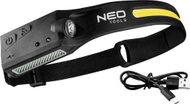 Dritë koke Neo Belt 2 in 1, LED 350 lm, USB C, sensor lëvizjeje, IPX4