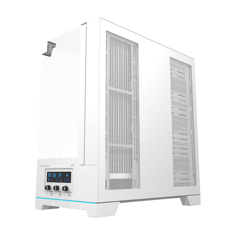 Kuti kompjuteri Darkflash DY450, ATX, xham i tejdukshëm, e bardhë