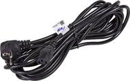 Kabllo rryme Akyga AK-PC-05A, 5m, IEC C13, e zezë