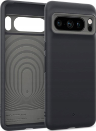 Mbulesë telefoni Spigen Caseology Nano Pop për Google Pixel 8 Pro, TPU, mbrojtje ushtarake, e zezë gri