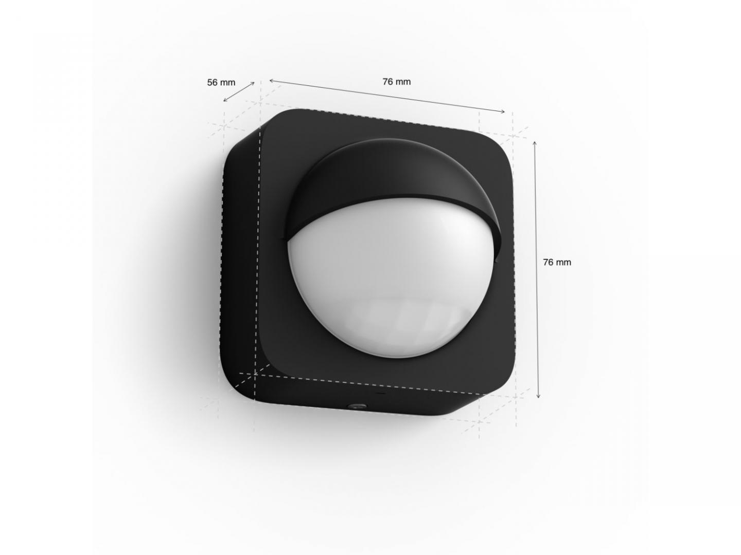 Senzor i jashtëm lëvizjeje Philips Hue Outdoor, pa tela, me bateri, i bardhë