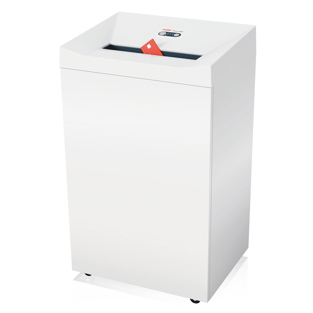 Grirëse dokumentesh HSM Pure 940, 165L, prerje 3.9x40 mm, e bardhë